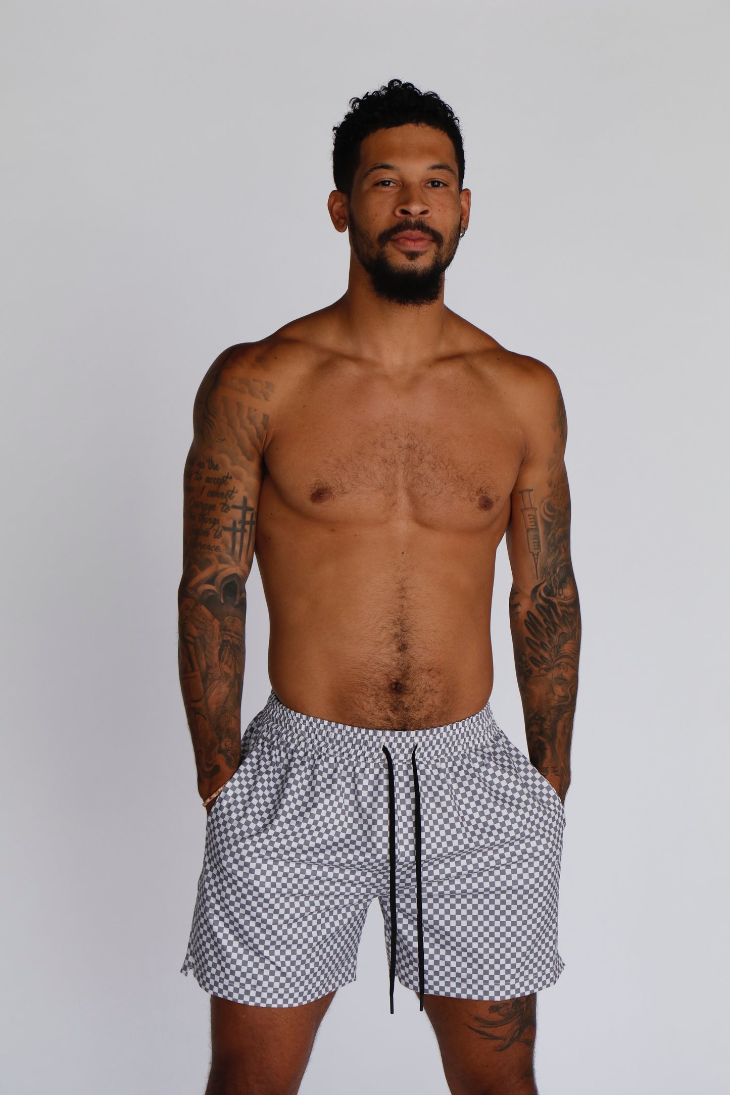 CHOCOLATE CHECKER SHORTS