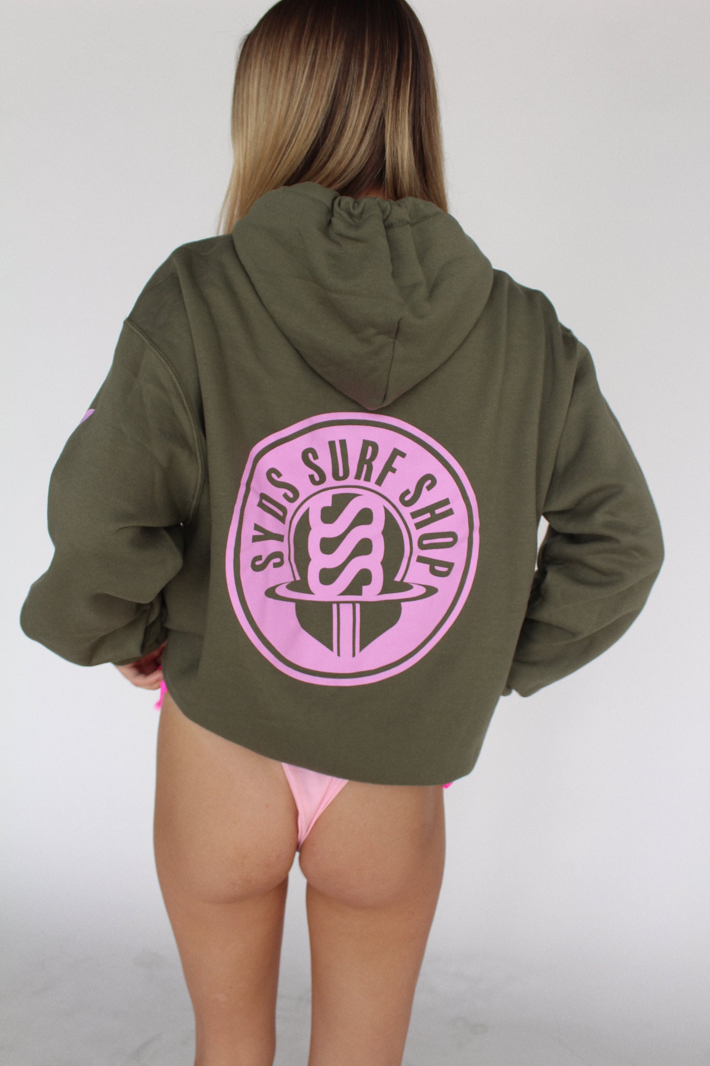 GREEN SSS HOODIE - unisex