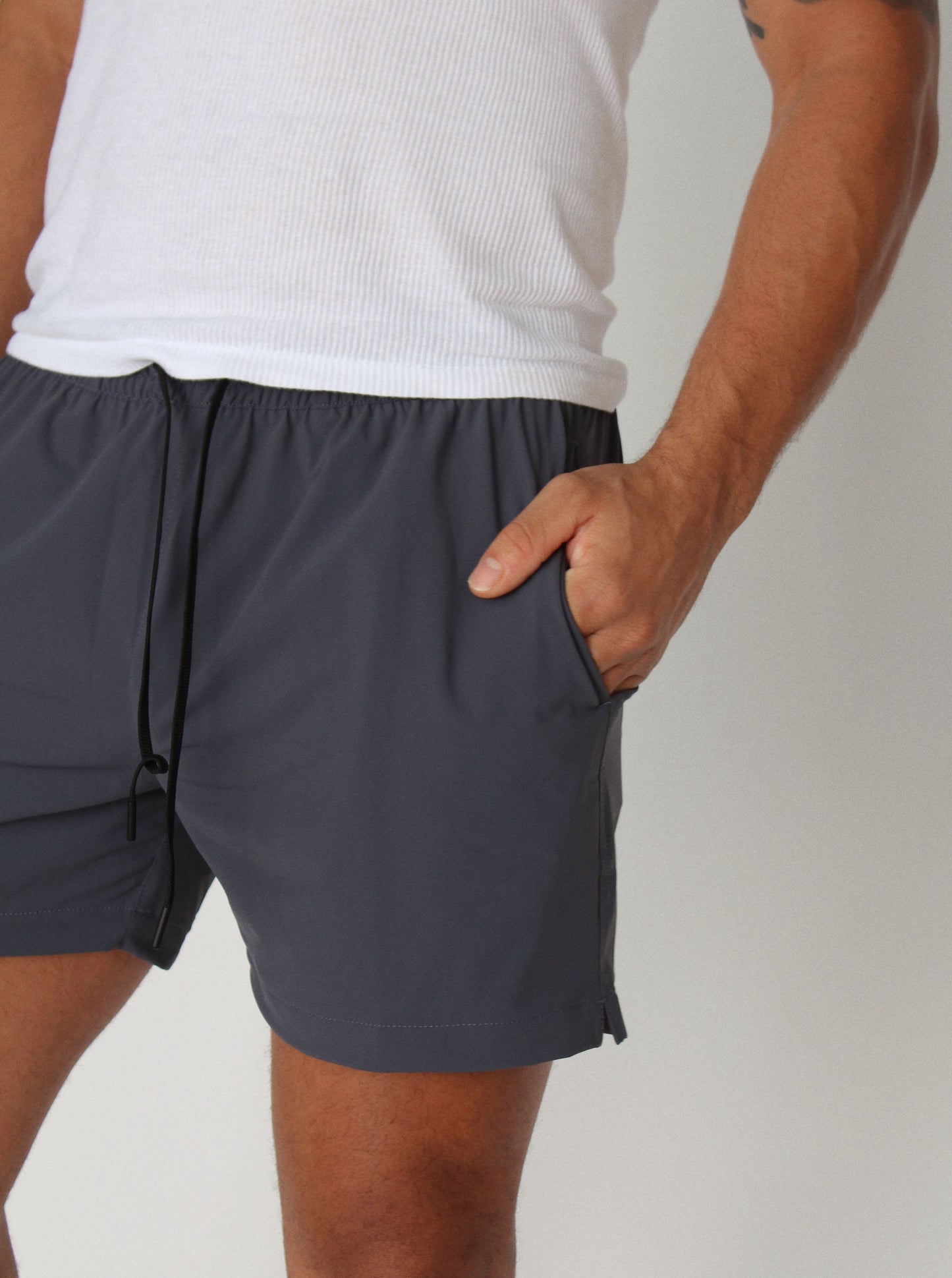 SPACE GREY SHORTS