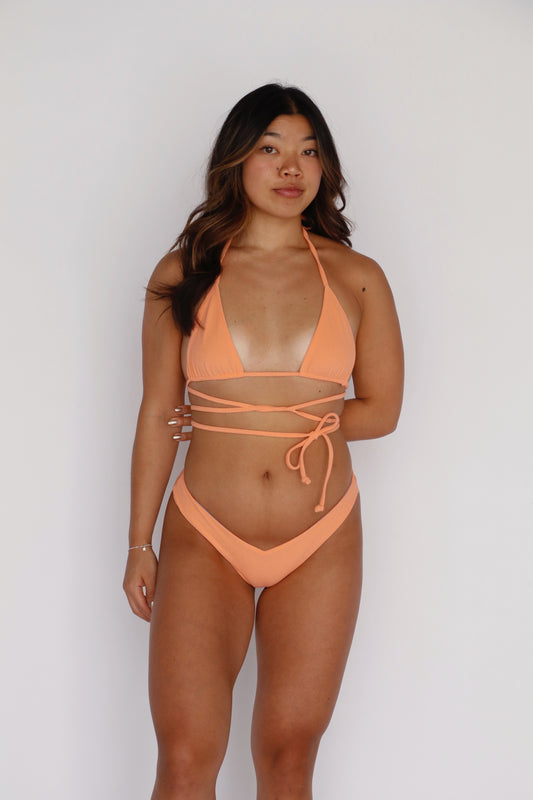 ORANGE TERRY TOP