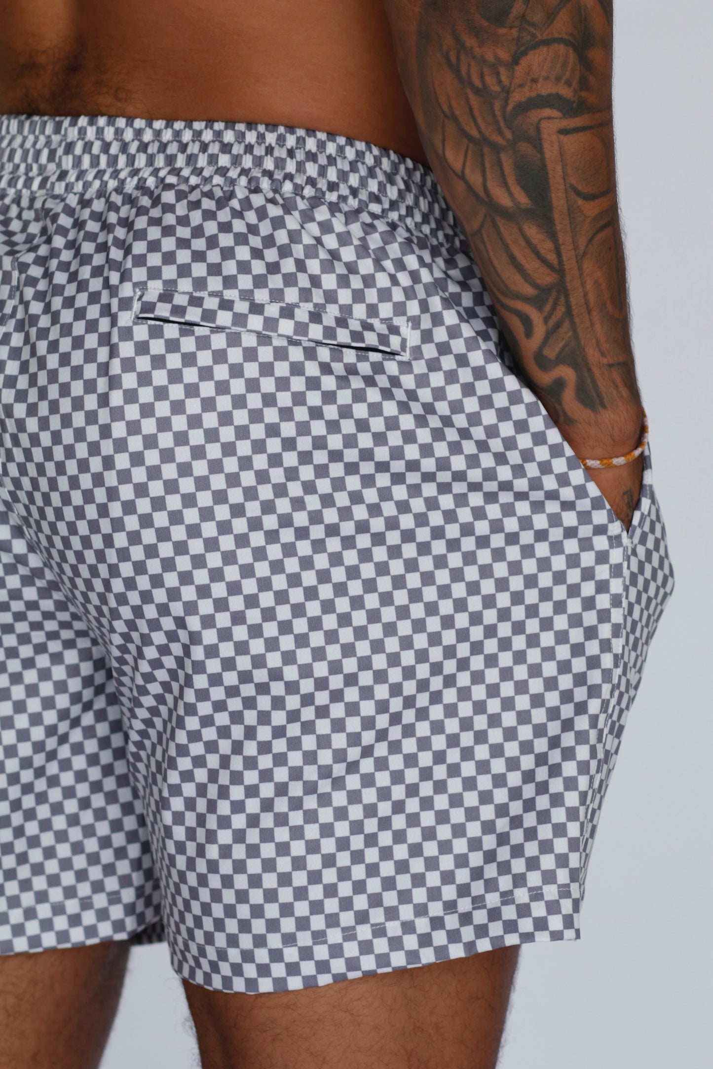 CHOCOLATE CHECKER SHORTS